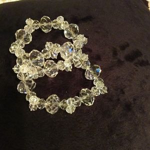 Crystal stretch bracelet